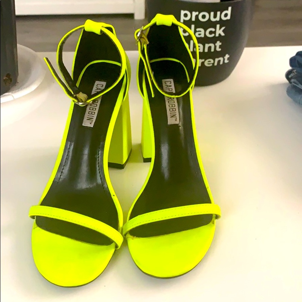 Stylish Neon Heels!